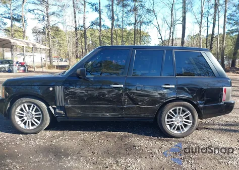 2009 Land Rover Range Rover Hse from USA, damaged, VIN SALME15479A303619